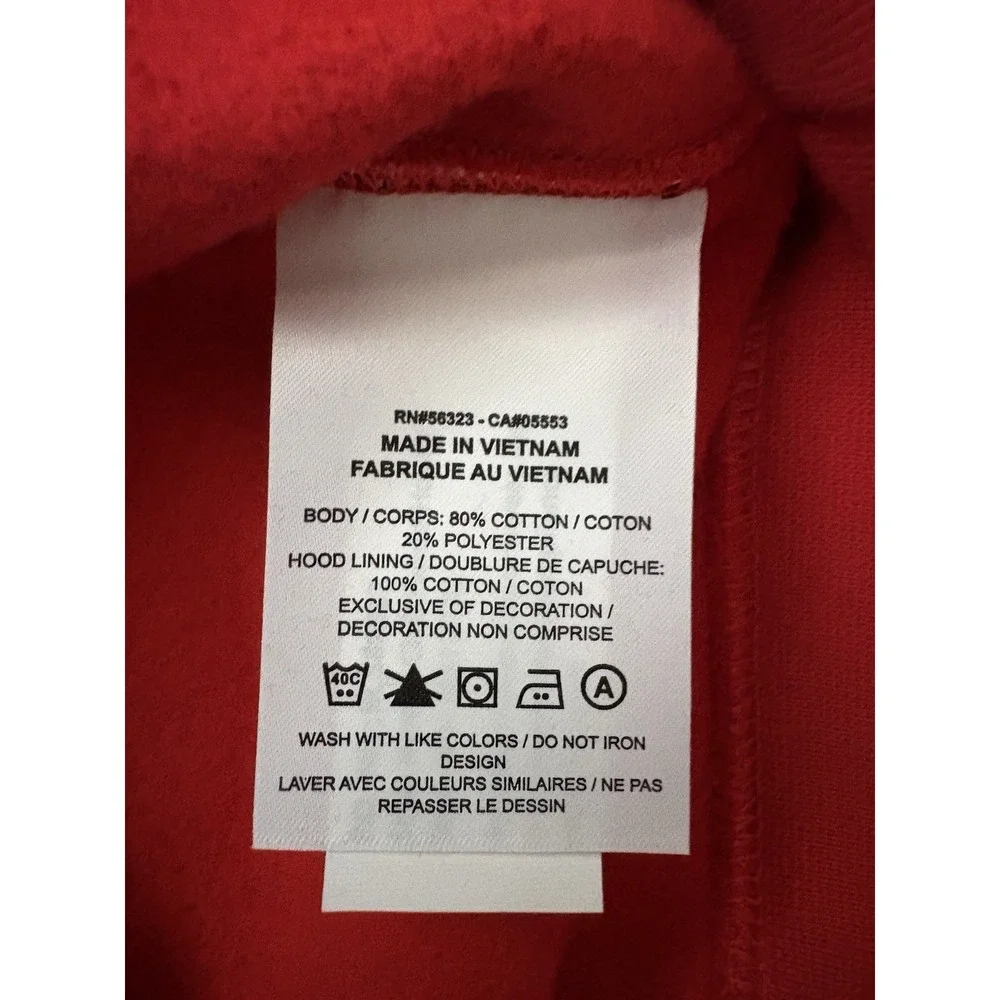 NEW Nike Lacrosse Pullover Hoodie M3177D Red Nike Hoodie Lacrosse Men's XLarge - Picture 5 of 8